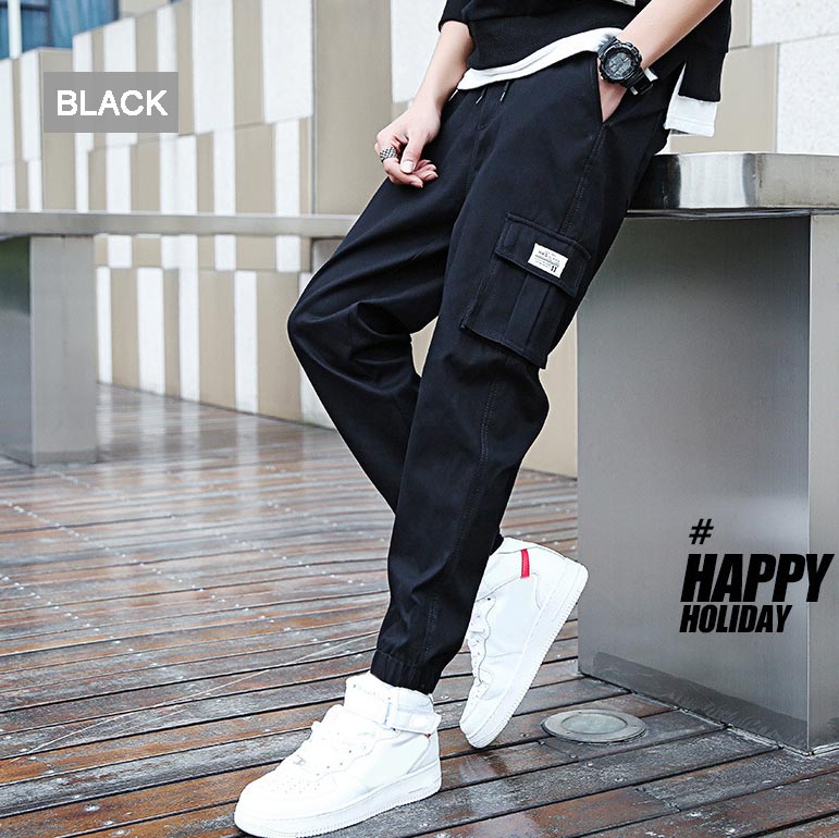 Men's Solid Color Casual Jogger Pants(50% OFF)