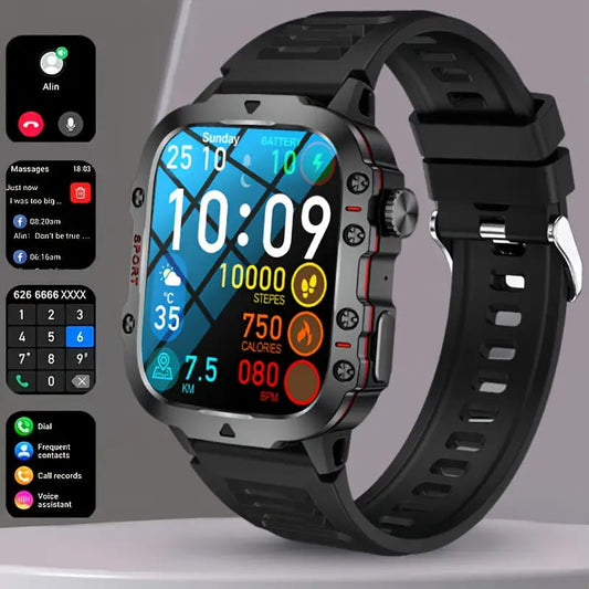 📣FREE SHIPPING💧Waterproofing Ultimate Outdoor Companion⌚ Rugged Outdoor Smart Watch - 100+ Sports Modes