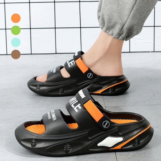 🎉Last day for limited time discounts🎉Chunky Padded Sandals With A Swell-like Grip🌟 Walk on Clouds This Summer! 🌈(The more you buy, the higher the discount)