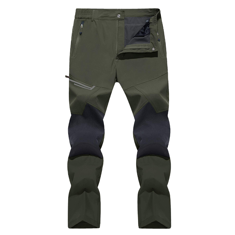 Men's Tactical Hiking Pants with Zipper Pockets