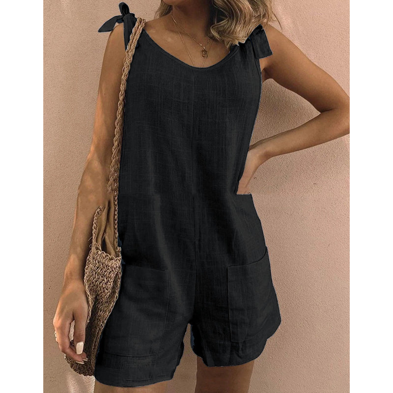 🏆LAST DAY 49% OFF👗Women's Breathable Casual Sleeveless Romper