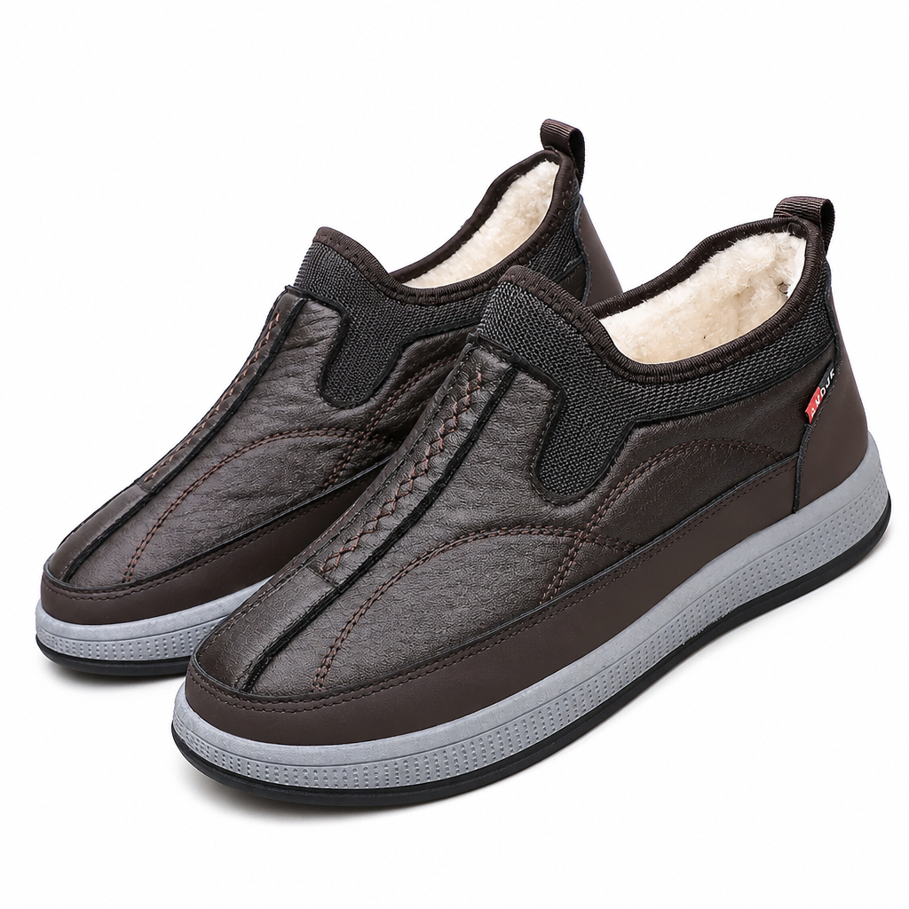 Men's Winter Warm Thickened Slip On Shoes