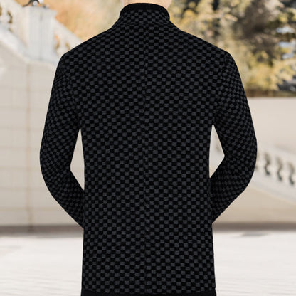 ❄️Winter Hot Sale🔥Men's Fleece-Lined Slim-Fit Casual Suit Jacket【FREE SHIPPING】