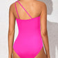 🏖LAST DAY SPECIAL PRICE: ￡15.89!!💖One Shoulder One Piece Swimsuit for Women👙