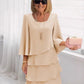 💃LAST DAY SAEL 60% OFF!!✨Women's Tiered Ruffle Dress with Flared Sleeves