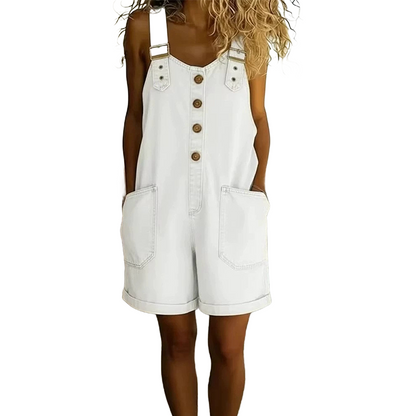 ⌛Limited-time offer-Women's Casual Denim Romper
