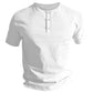 Men's T shirt Tee Henley Shirt Tee Solid Color Outdoor Daily Short Sleeve Button-Down