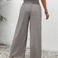 WIDE-LEGGED TROUSERS IN A GEOMETRIC PRINT