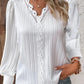 Women's Long Sleeve V Neck Lace Loose Shirt (🎁2024 New Year Hot Sale🎁)Buy 2 Free Shipping