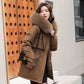 Woman’s Winter Loose Hooded Synthetic Fleece Thickened Parka Coat【FREE SHIPPING】