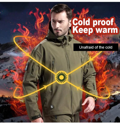 🔥New 2024 hot sale 🔥Men's Waterproof Lightweight Softshell Waterproof Outer Jacket