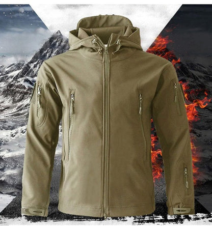 🔥New 2024 hot sale 🔥Men's Waterproof Lightweight Softshell Waterproof Outer Jacket