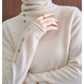 Women’s Elegant Turtleneck Base Knit Shirt