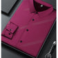 Men's Warm Striped Shirt with Comfort Fit