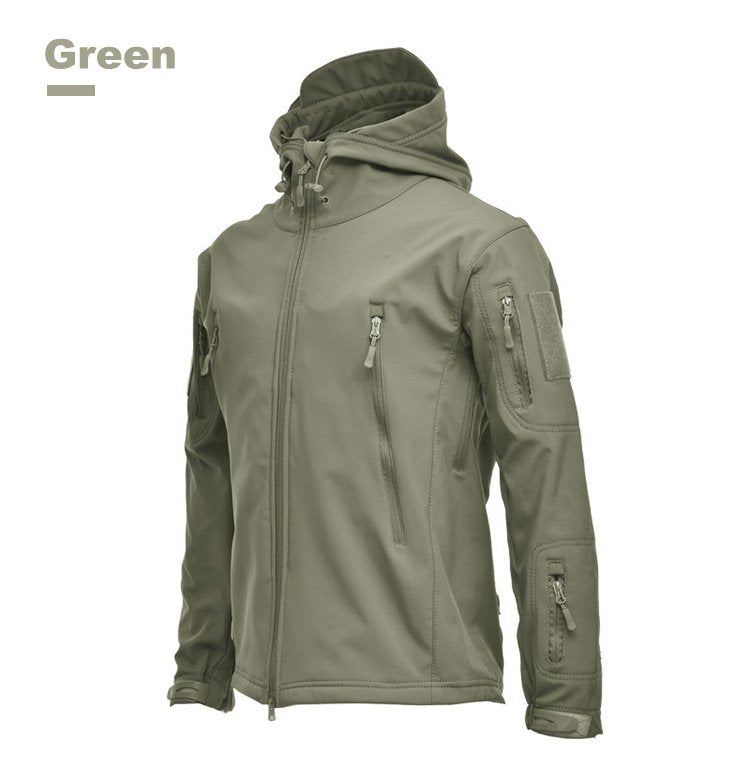 🔥New 2024 hot sale 🔥Men's Waterproof Lightweight Softshell Waterproof Outer Jacket