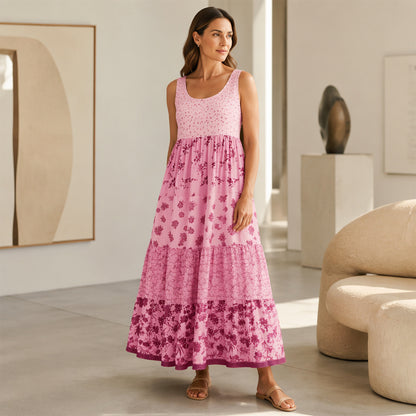 Boho Style Sleeveless Dress For Women