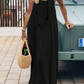 ❄️💕Hot Sale 60% OFF!💃Women's Solid Color Backless Cami Dress