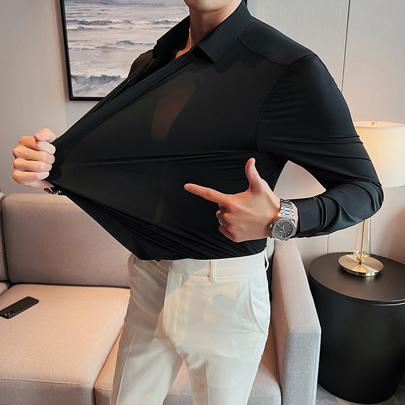 🎉2026 New Products Hot Sale✨Men's Wrinkle-Free Button-Down Shirt