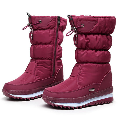 🔥🔥Women's premium waterproof, non-slip faux fur snow boots【FREE SHIPPING】