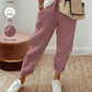 👖Casual Cotton and Linen Pants for Women – Breathable, High-Waisted & Ankle-Length Elegance🤍