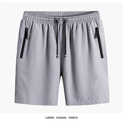 ⏰🔥2026 HOT SALE 49% OFF! 🩳 Men’s Plus Size Ice Silk Stretch Shorts – Cool, Breathable & Perfect for Summer ✨