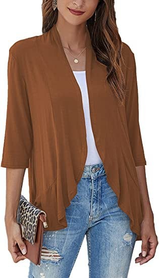 🔥Hot Sale 50% OFF🌸Women's Casual Lightweight Open Front Cardigans👚