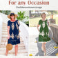🌸Specials  49%OFF🌸Geometric Pattern Multi Print Square Neck Dress