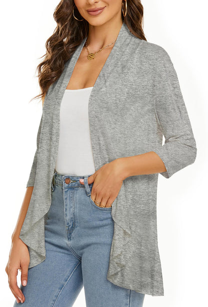 🔥Hot Sale 50% OFF🌸Women's Casual Lightweight Open Front Cardigans👚