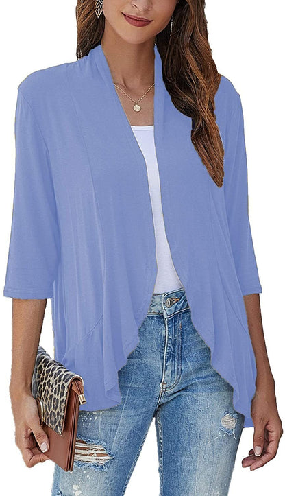 🔥Hot Sale 50% OFF🌸Women's Casual Lightweight Open Front Cardigans👚