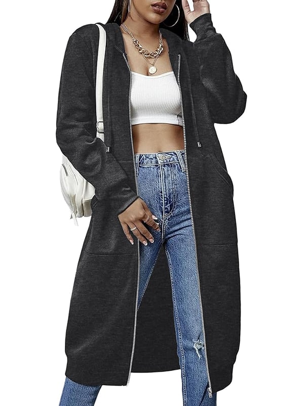 🥳Last Day Sale 50% Off🔥Women Casual Zip up Hoodies