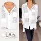 🌞Hot Sale 50% OFF🔥2026 New Hot Sale 💖 Letter Print Fashion Lapel Shirt