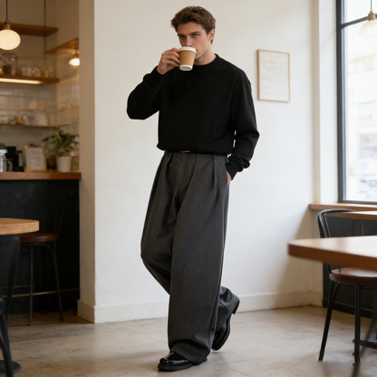 Men’s Smooth‑Draping Casual Pants — Effortlessly Command Elegance for Every Occasion