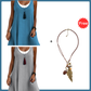 ⏰Summer Hot Sale 50% OFF💃Women's Casual Loose Sleeveless Fake Two Piece Tank Dress