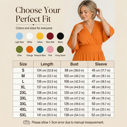Women's V-Neck High Waist Wide Leg Jumpsuit