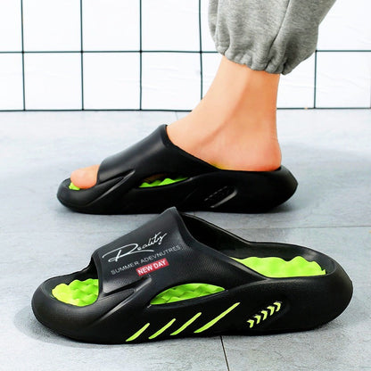 🥳SUMMER HOT SALE🥳💞50K+ SOLD!💥50% OFF! 🔥Non-Slip Thick Sole Cloud Slides for Men