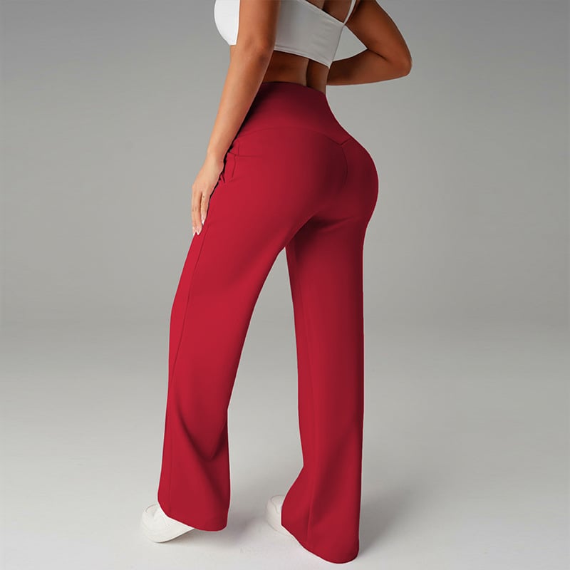 🎁2026 New Arrivals 50% OFF💥50K+ SOLD💕Women's Plain Loose Straight Leg Pants