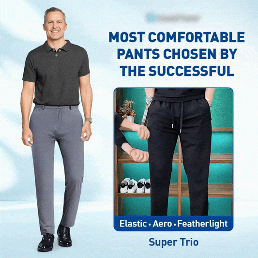 🔥Last Day Sale 49%🔥Men's Stretch Quick Drying Elastic Waistband Pants