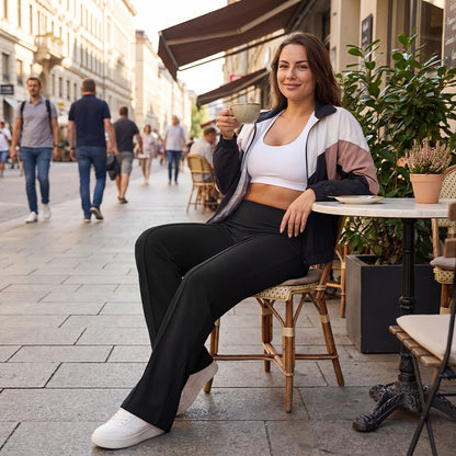 🎁2026 New Arrivals 50% OFF💥50K+ SOLD💕Women's Plain Loose Straight Leg Pants