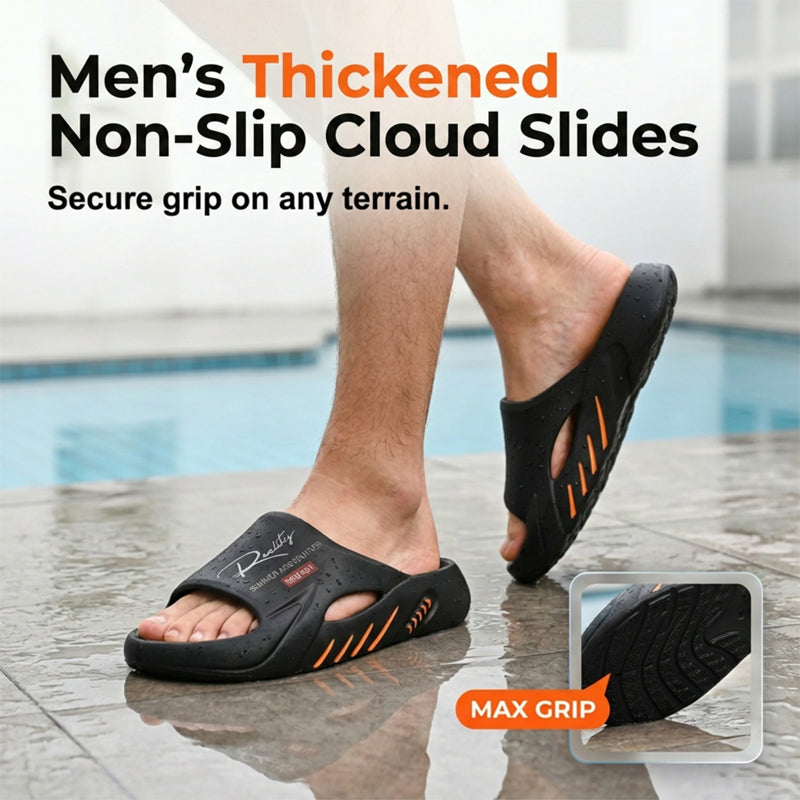 🥳SUMMER HOT SALE🥳💞50K+ SOLD!💥50% OFF! 🔥Non-Slip Thick Sole Cloud Slides for Men