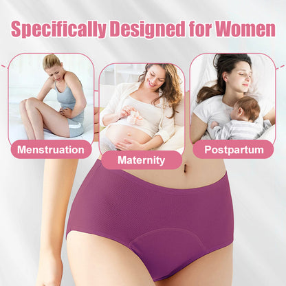 🌸BUY 5 GET 5 FREE🌸2026 Latest High Waist Leak proof panties