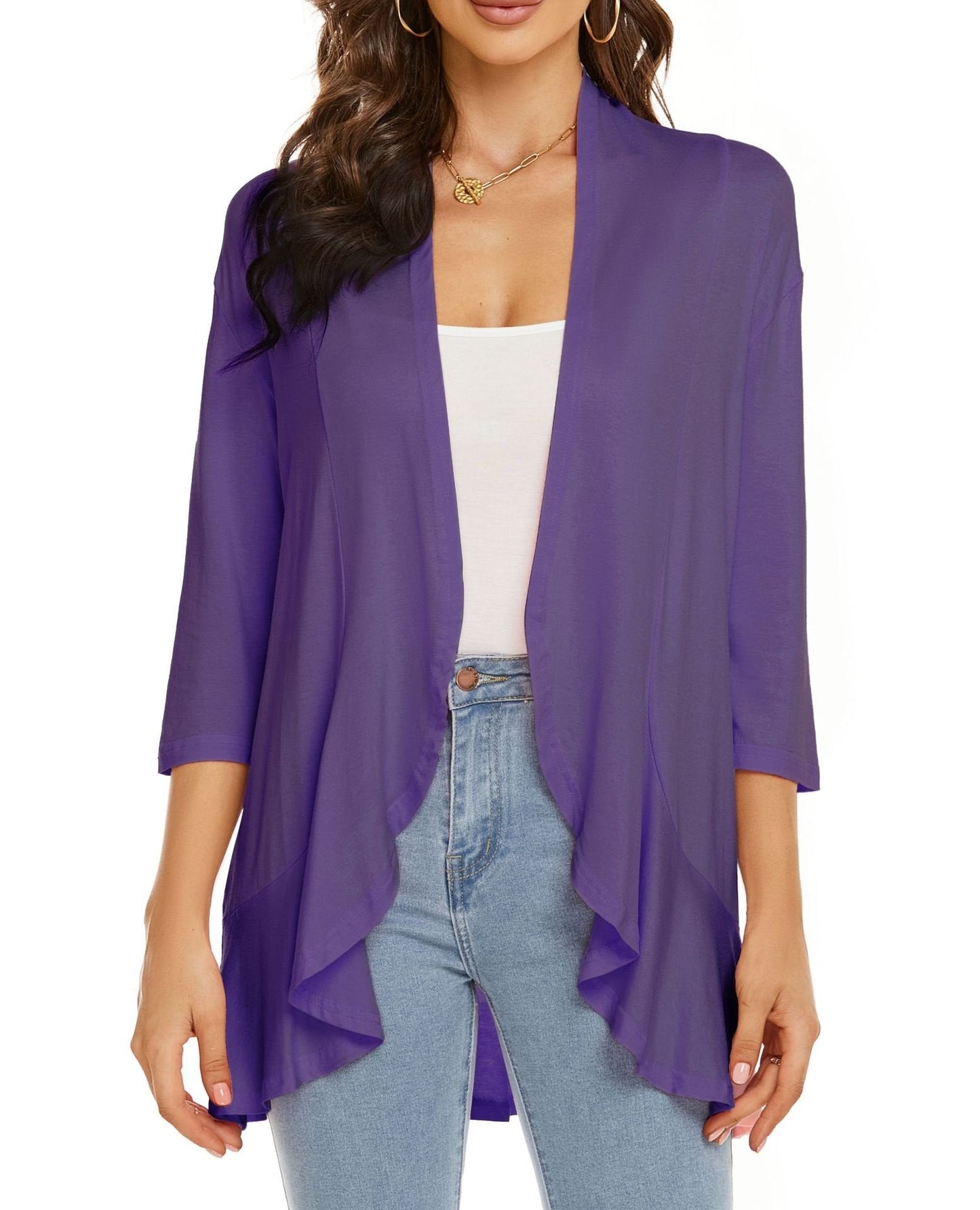 🔥Hot Sale 50% OFF🌸Women's Casual Lightweight Open Front Cardigans👚