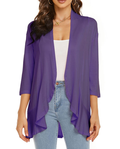 🔥Hot Sale 50% OFF🌸Women's Casual Lightweight Open Front Cardigans👚