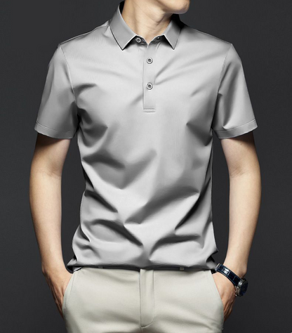 Men’s Trendy Casual Short Sleeve Lapel T-Shirt