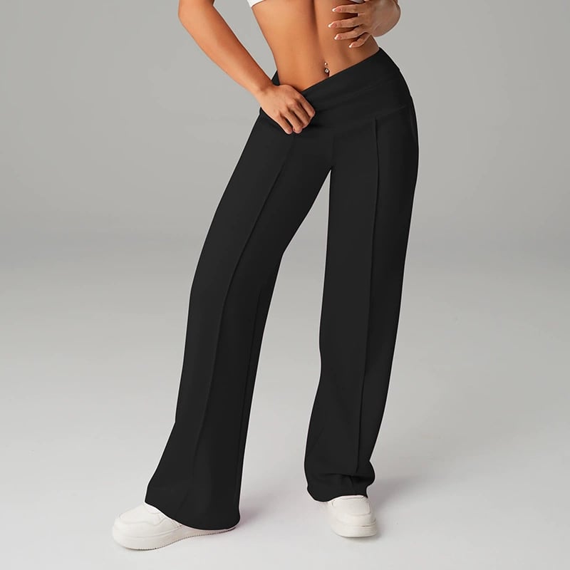 🎁2026 New Arrivals 50% OFF💥50K+ SOLD💕Women's Plain Loose Straight Leg Pants