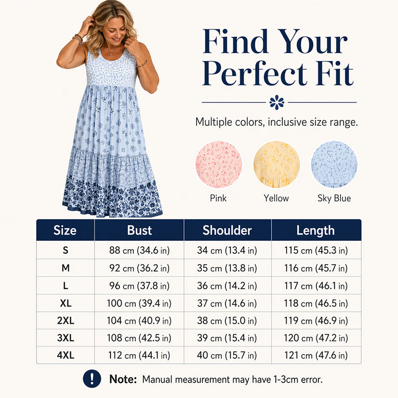 Boho Style Sleeveless Dress For Women