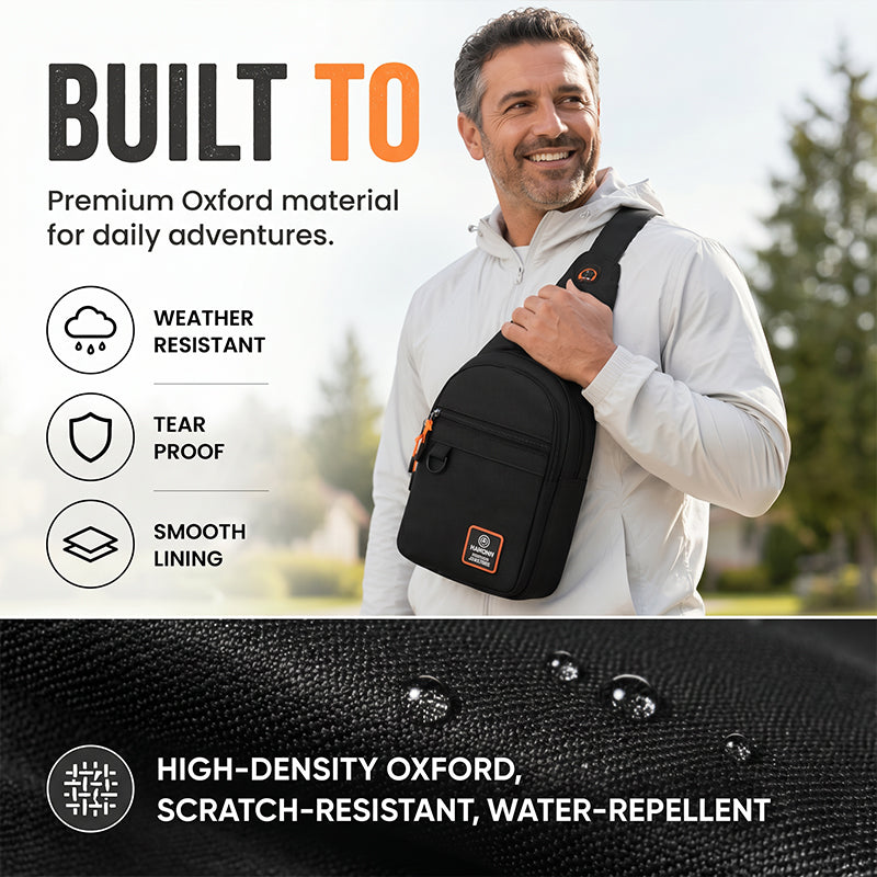🔥 LIMITED-TIME SALE ONLY ￡8.99! ✨Waterproof Multi-pocket Crossbody Sling Bag