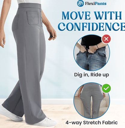 💖LAST DAY SALE 50% OFF💷2026 Women's New Type Casual High Waist Stretch Pants