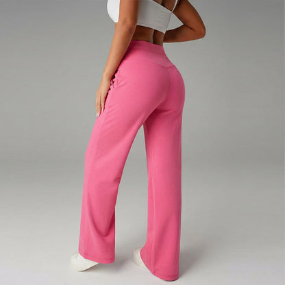🎁2026 New Arrivals 50% OFF💥50K+ SOLD💕Women's Plain Loose Straight Leg Pants