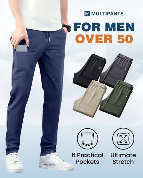 🎁New arrival 72% OFF💥 MultiPants – High-Stretch, Multi-Pocket Durable Cargo Pants | Built for Movement & Everyday Utility 🎒