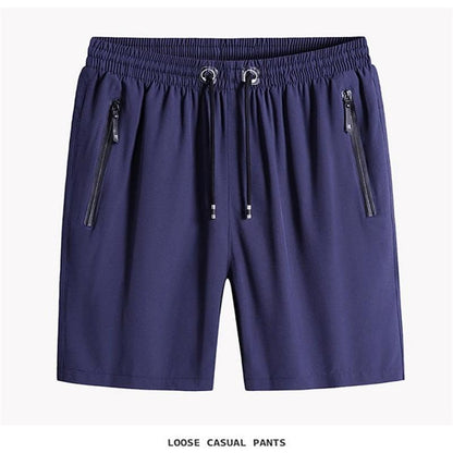 ⏰🔥2026 HOT SALE 49% OFF! 🩳 Men’s Plus Size Ice Silk Stretch Shorts – Cool, Breathable & Perfect for Summer ✨
